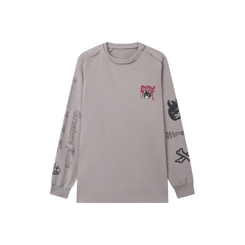 Revenge x Hirono T Shirt Unisex Light Gray