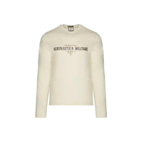 AERONAUTICA MILITARE Рубашка Мужская Экрю