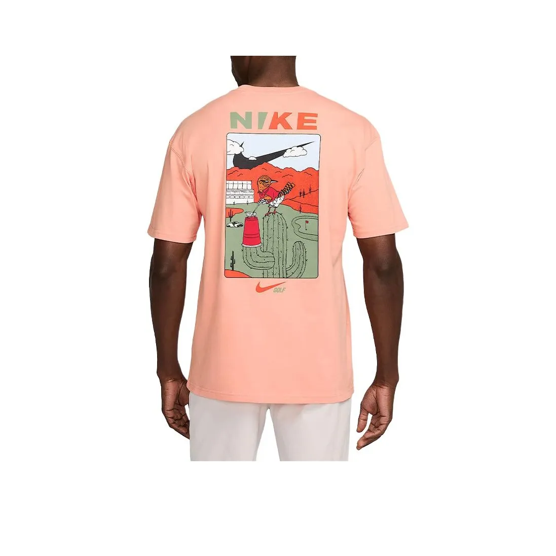 Nike Max90 T-Shirts Men Apricot Agate