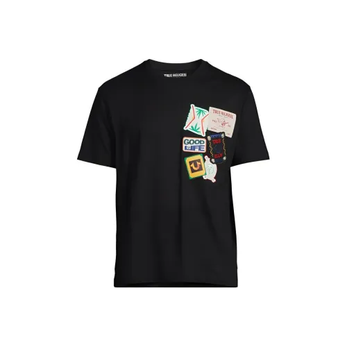 True Religion Черные Мужские Рубашки