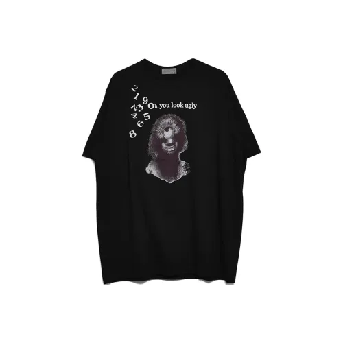 Yohji Yamamoto Черная унисекс футболка