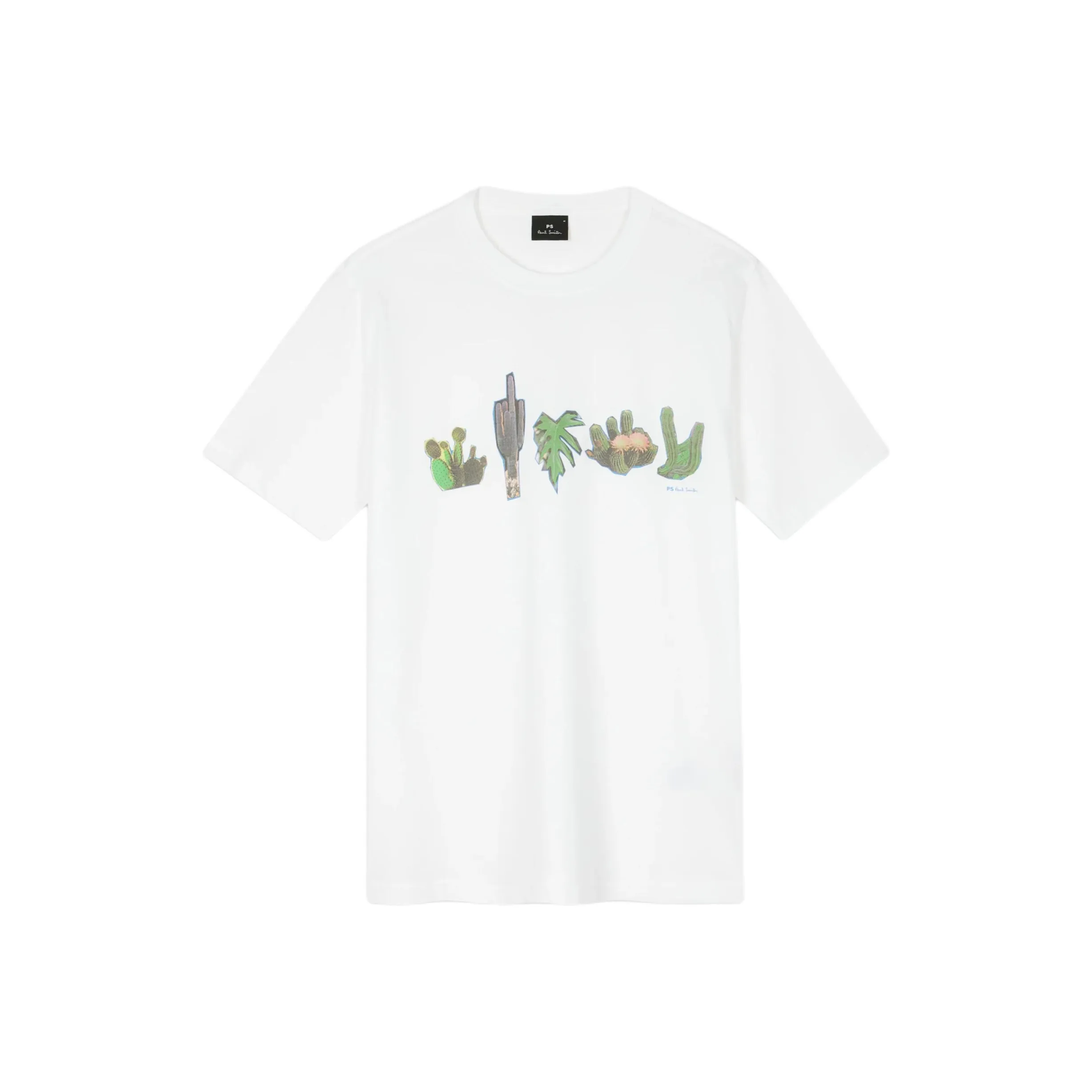 Paul Smith FW24 T Рубашка Мужская Белая