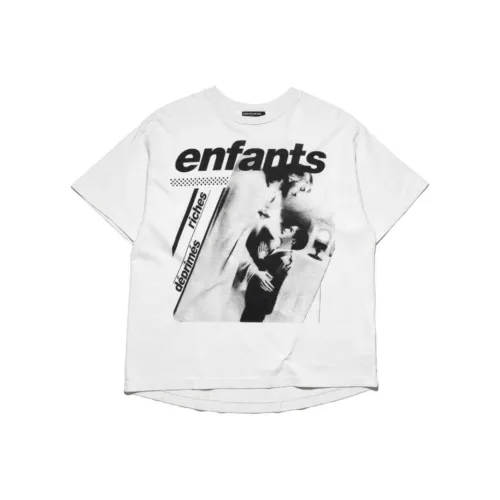 ENFANTS RICHES DEPRIMES Сливочный Мужская Рубашка