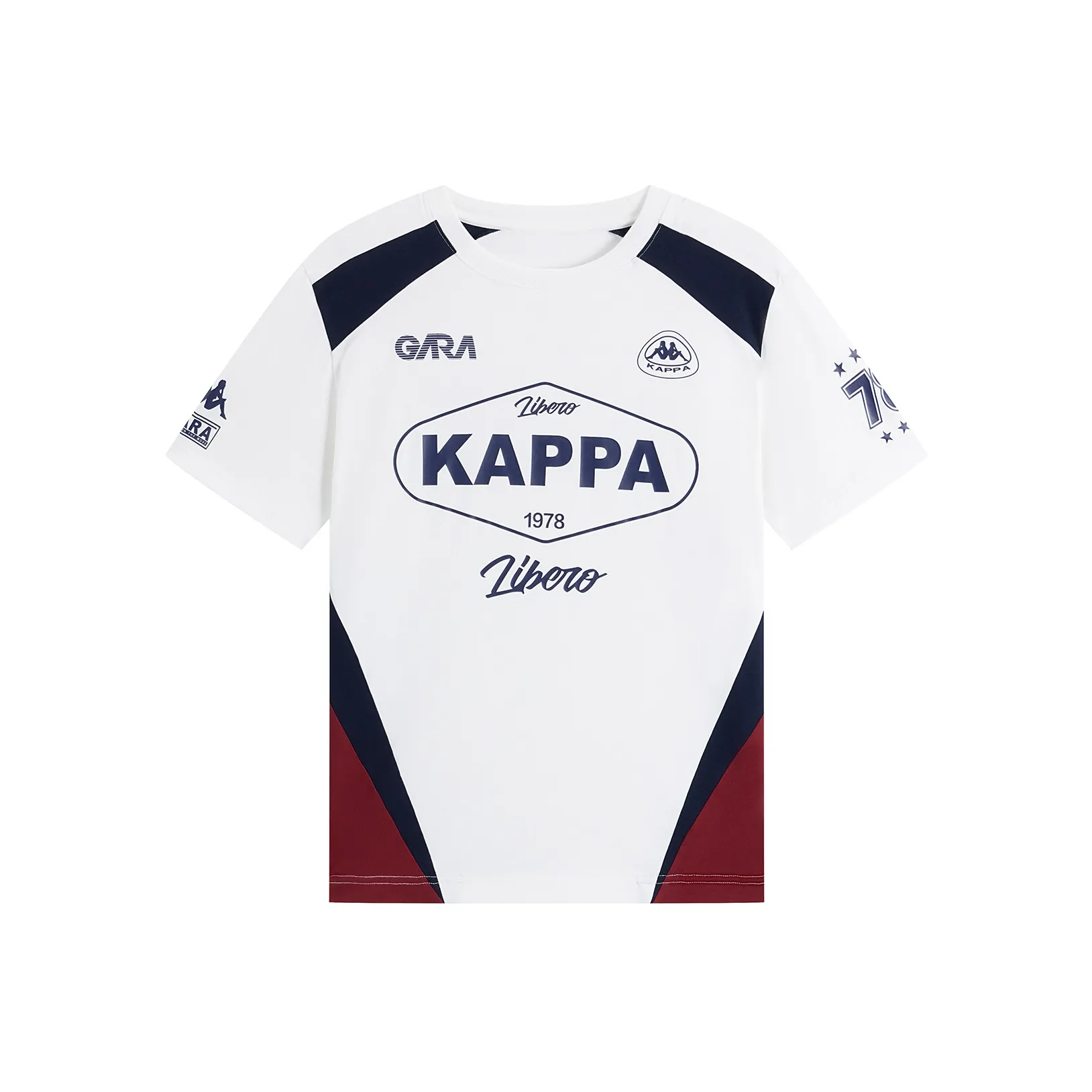 KAPPA 1916 Series T-Shirt Унисекс Белый