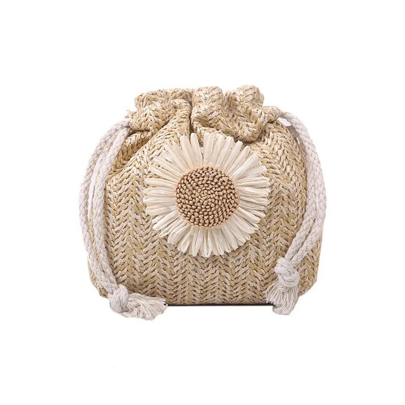 S.REPHEN Сумка через плечо из соломенной ткани маленькая унисекс