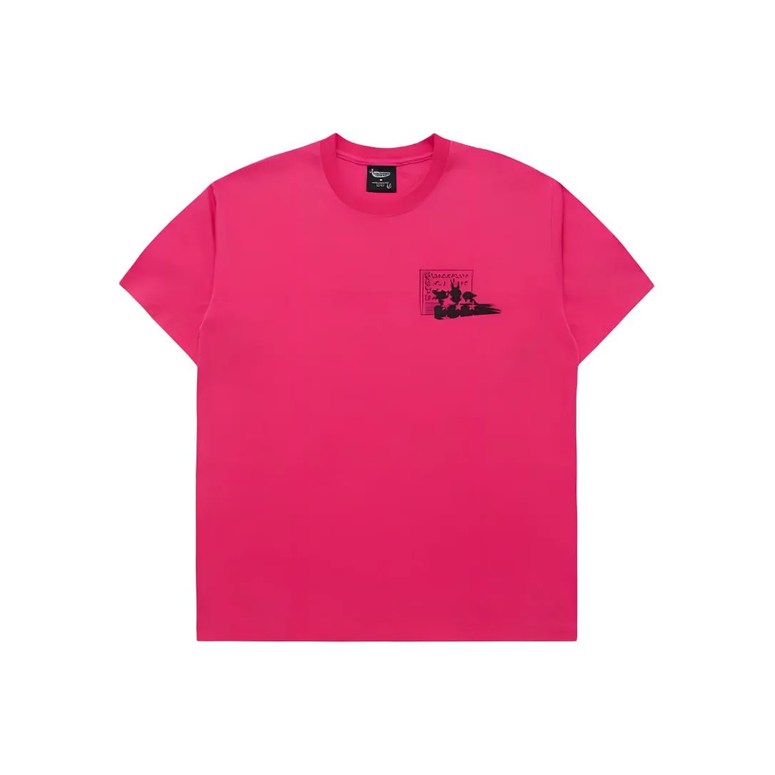 Acme De La Vie/ADLV x FEITIANXIAONVJING LIANMINGKUAN T Shirt Unisex Pink