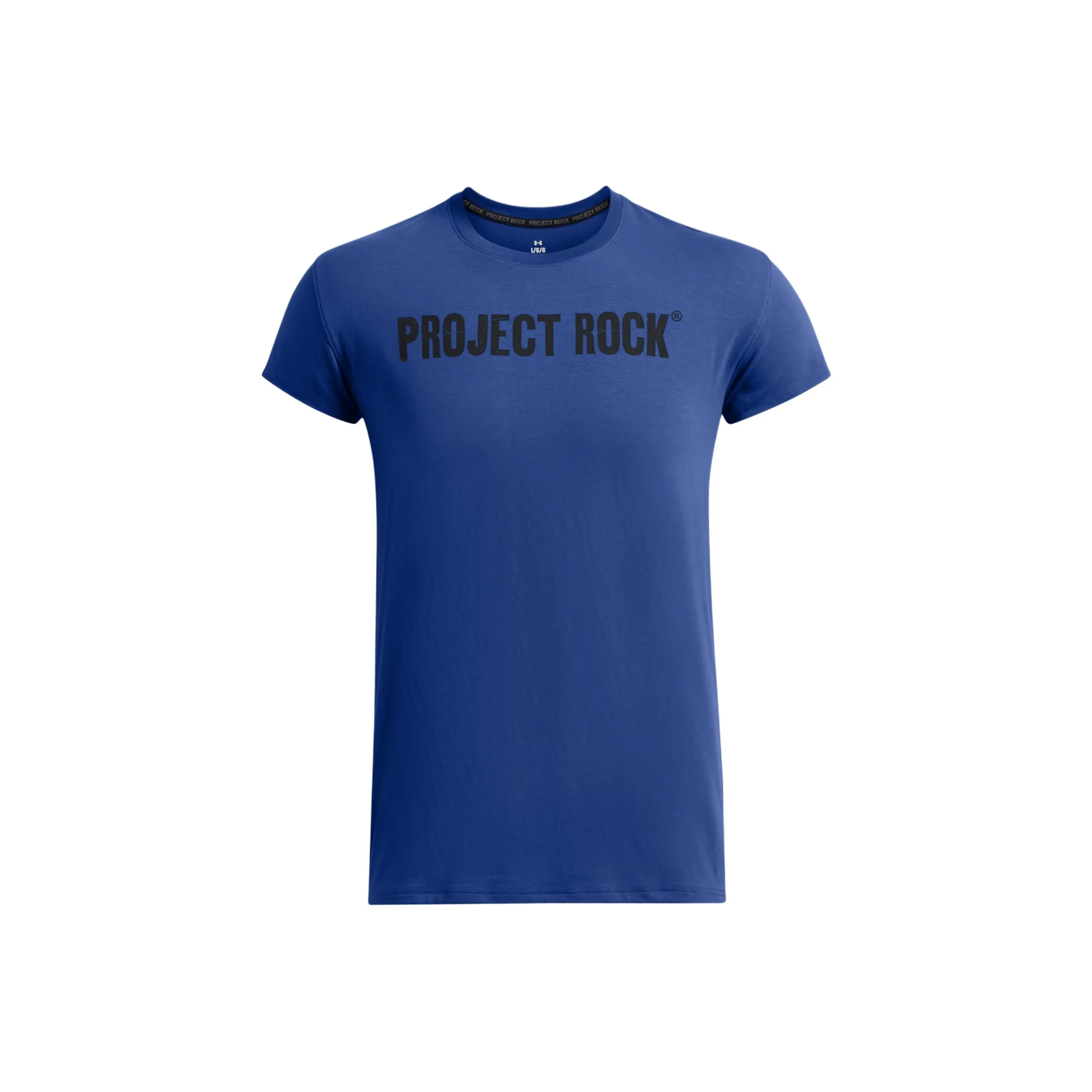 Under Armour Project T Shirts Men Tech Blue/Black