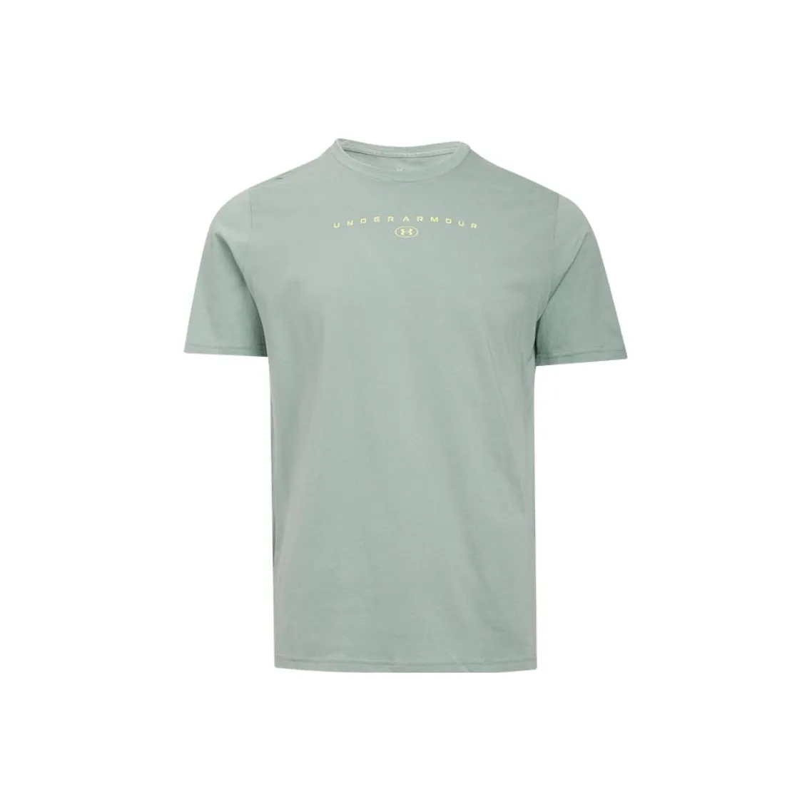 Under Armour Stacked SS25 T Shirt Men's Lime Green