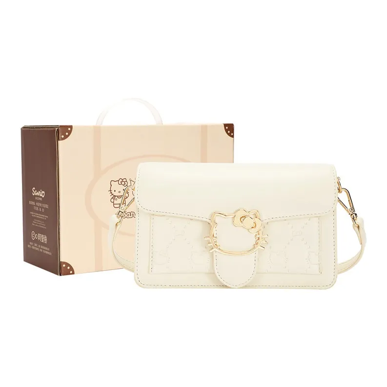 Sanrio MESUCA Mesuka Hello Kitty Сумка через плечо из синтетической кожи маленькая квадратная сумка женская