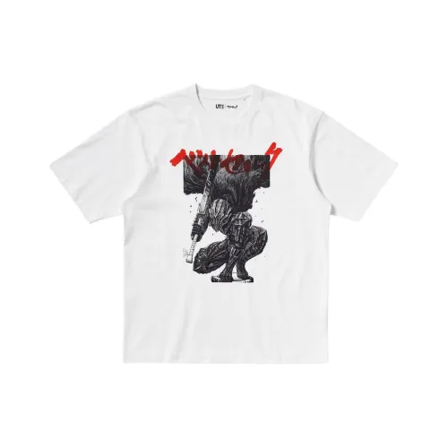 UNIQLO Sword Wind Legend Collaboration Белая Унисекс Футболка