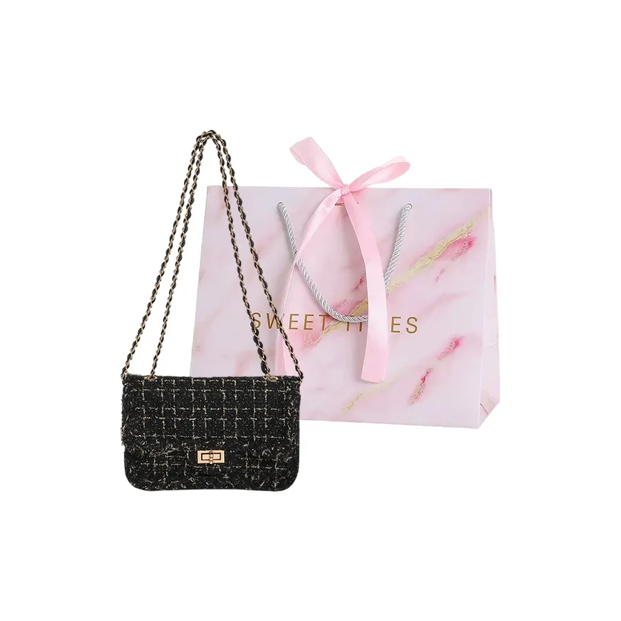 MingLu Woven Shoulder Bag Crossbody Bag Women's Multicolor