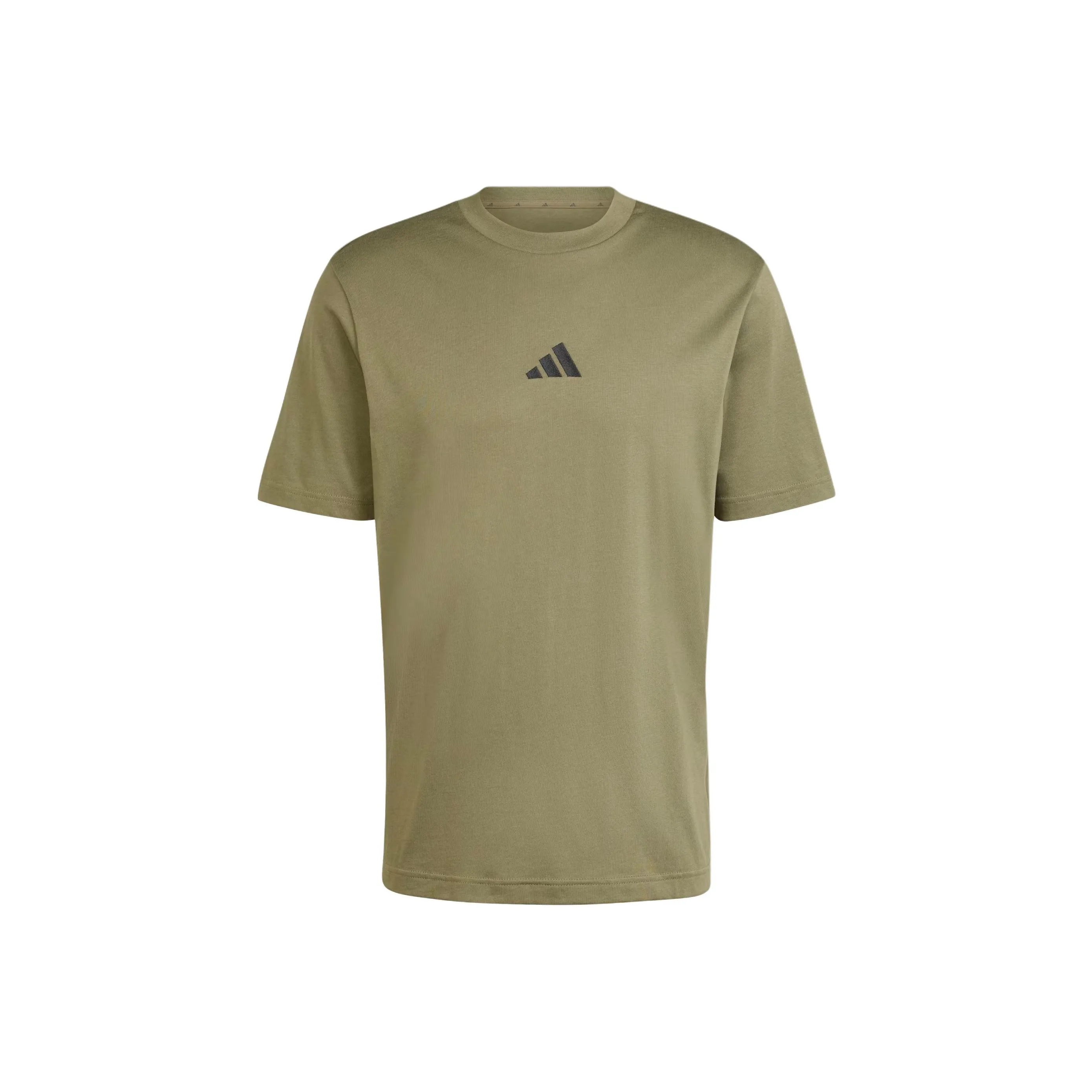 Adidas Essentials T-Shirt Мужская Оливковая Слойная