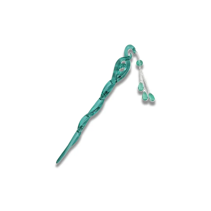 Datang Guoding Colored Glaze Hairpins Women's