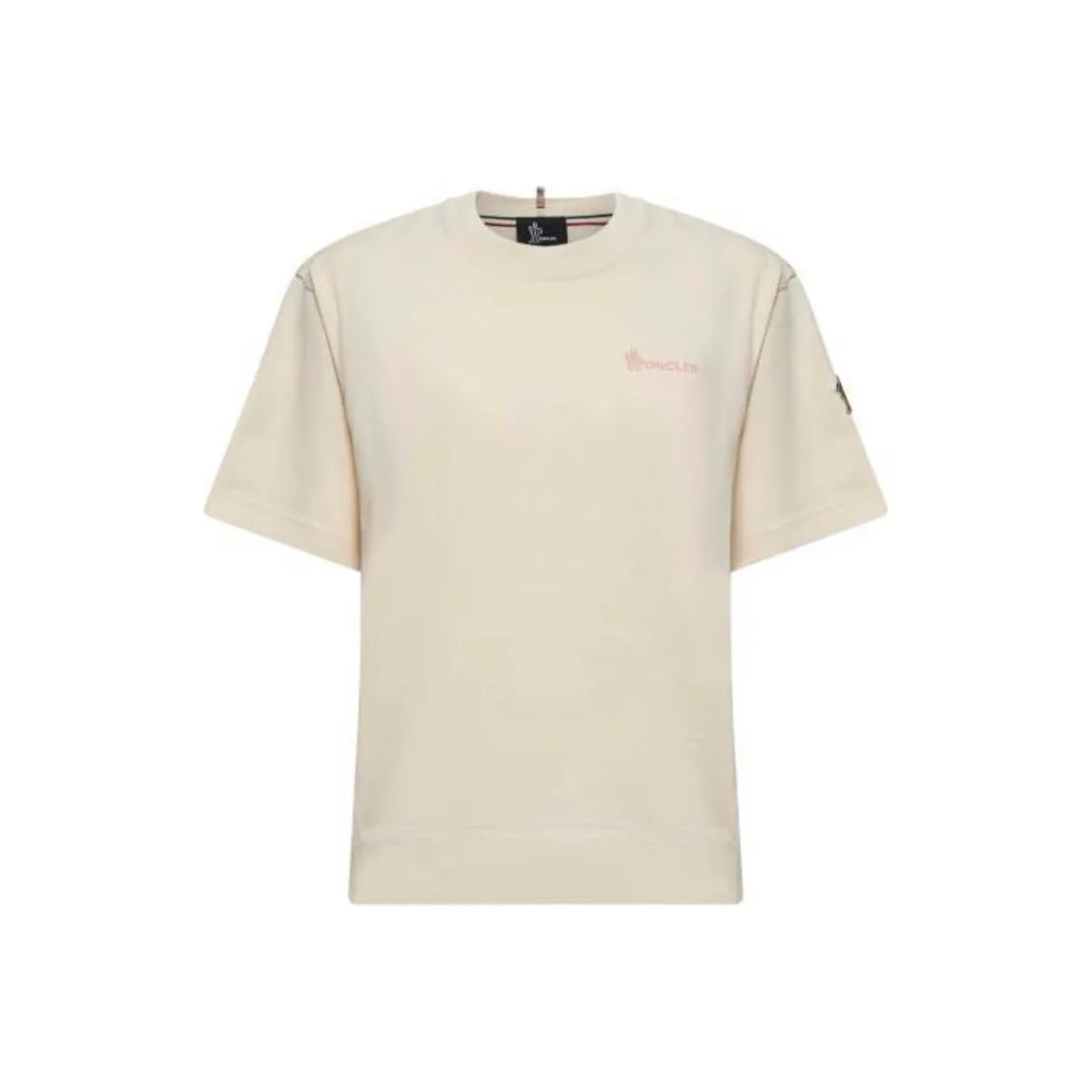 Moncler Grenoble T-Shirt Мужской Бежевый