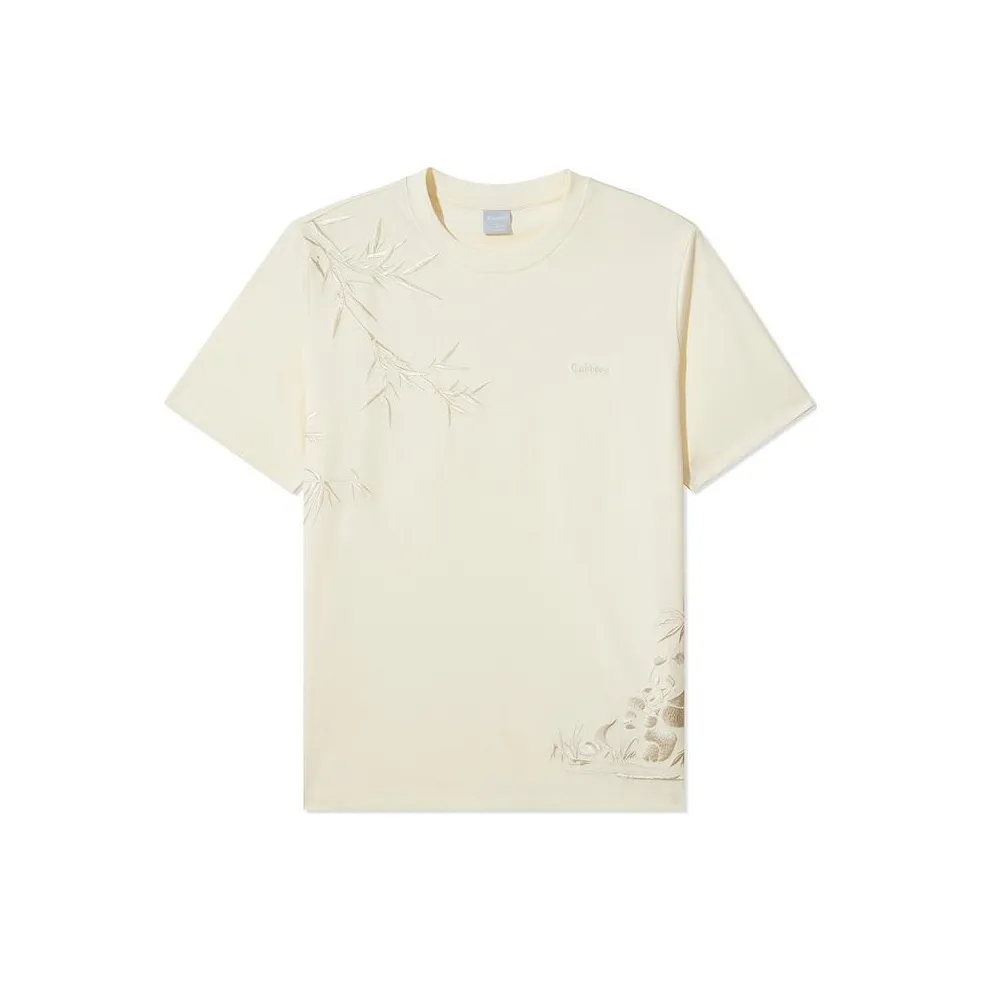 Cabbeen Trendy Versatile Удобная футболка T осенняя для путешествий мужская