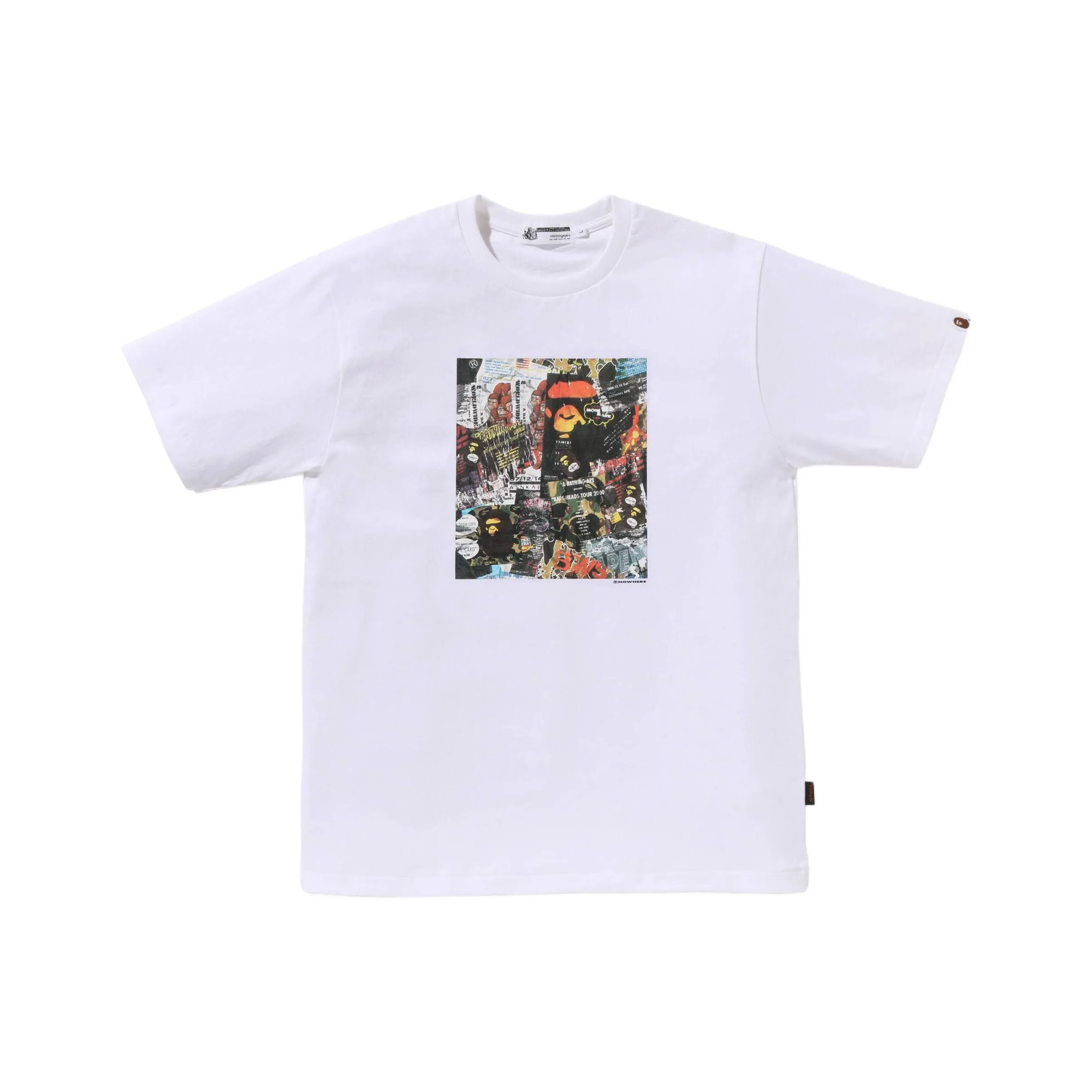 A BATHING APE ® Bape Flyer printed T shirt