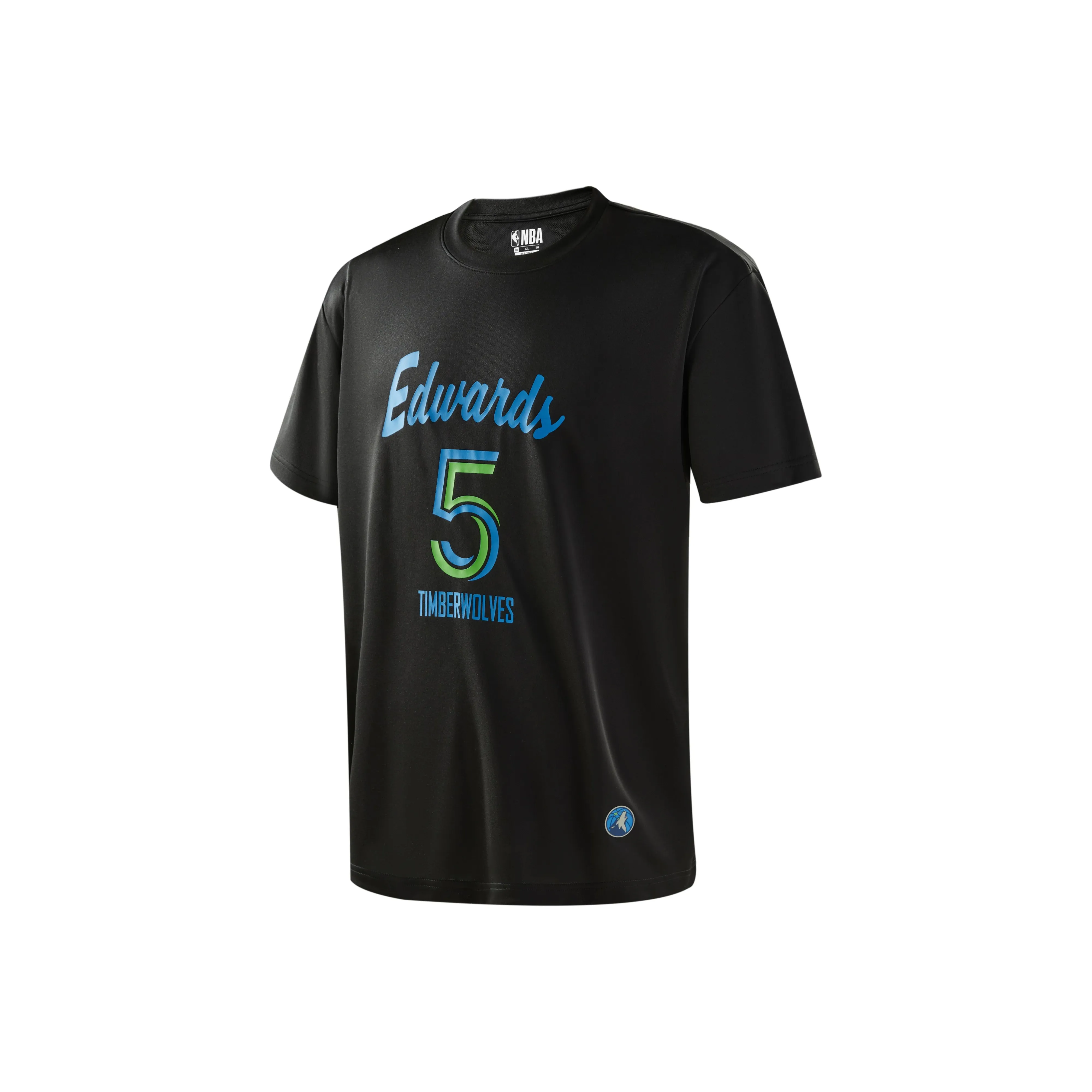 NBA Minnesota Timberwolves T Shirts Unisex Black