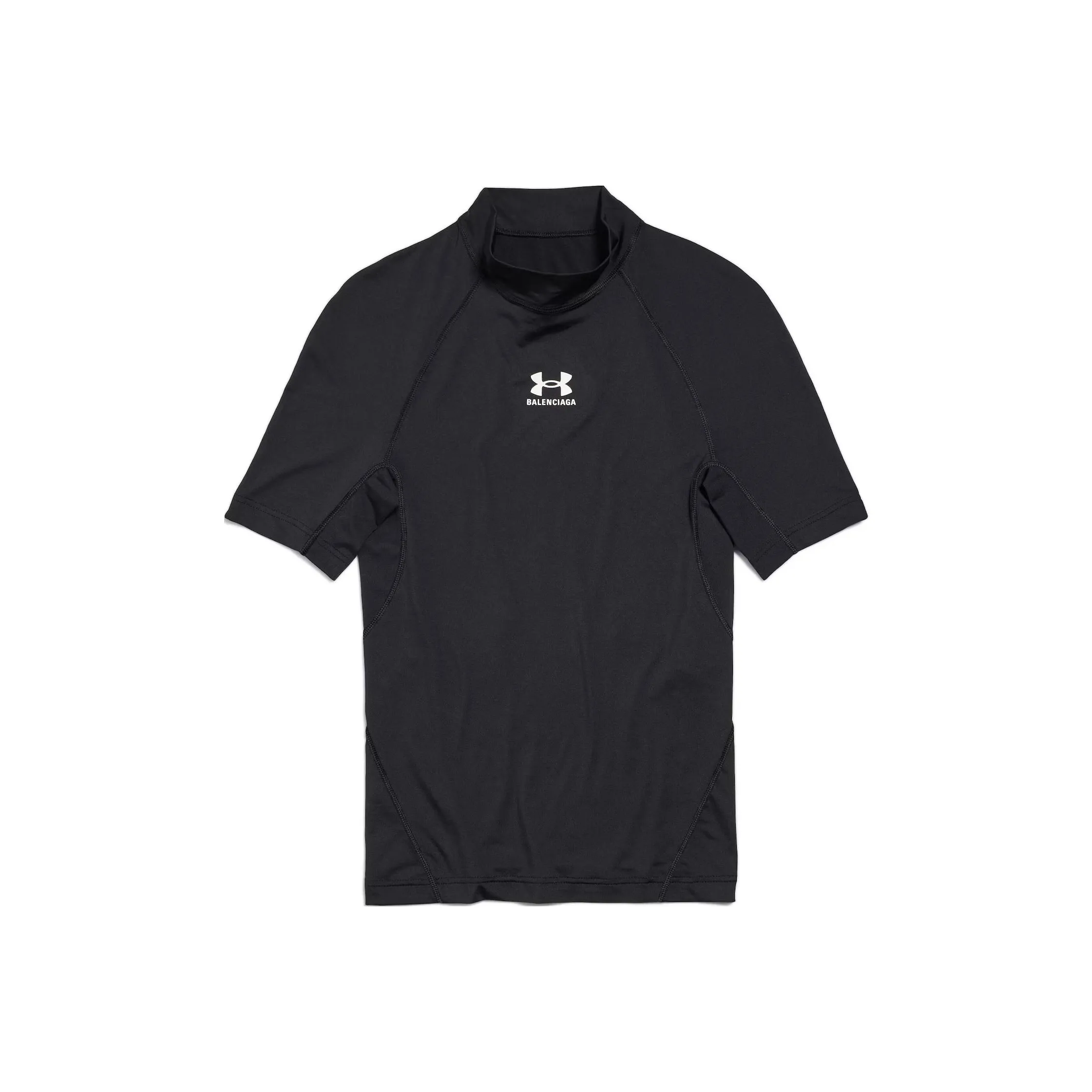 Balenciaga Under Armour Mock Neck T Shirt