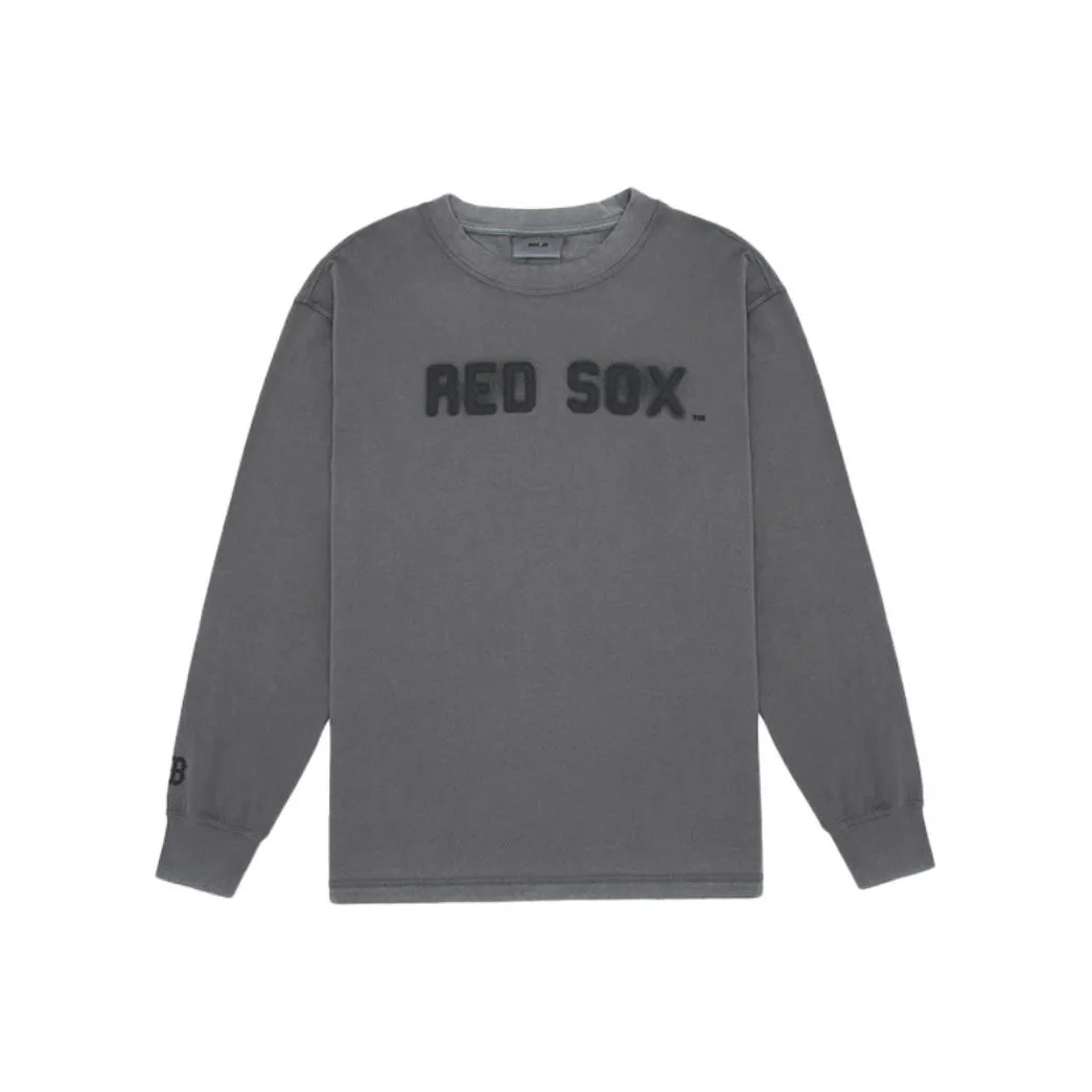 MLB Boston Red Sox T Shirt Unisex Dark Charcoal Gray