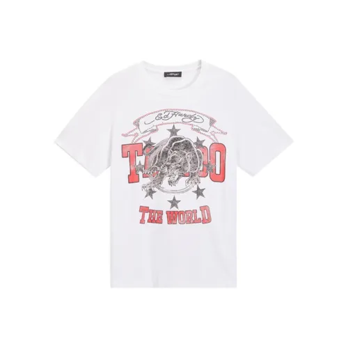 Ed Hardy Белая Мужская Рубашка