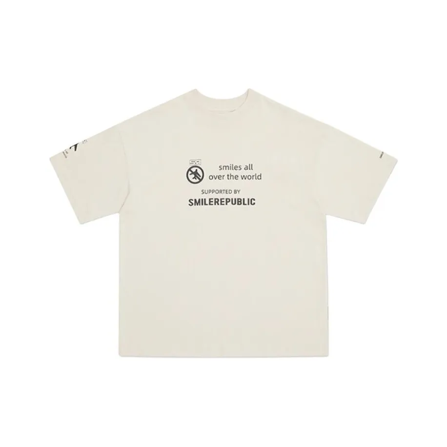 SMILEREPUBLIC T-Shirt Унисекс Хаки