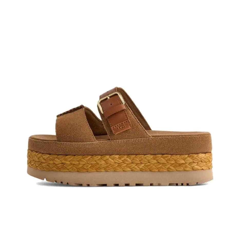 UGG Слипоны Женские Каштановый