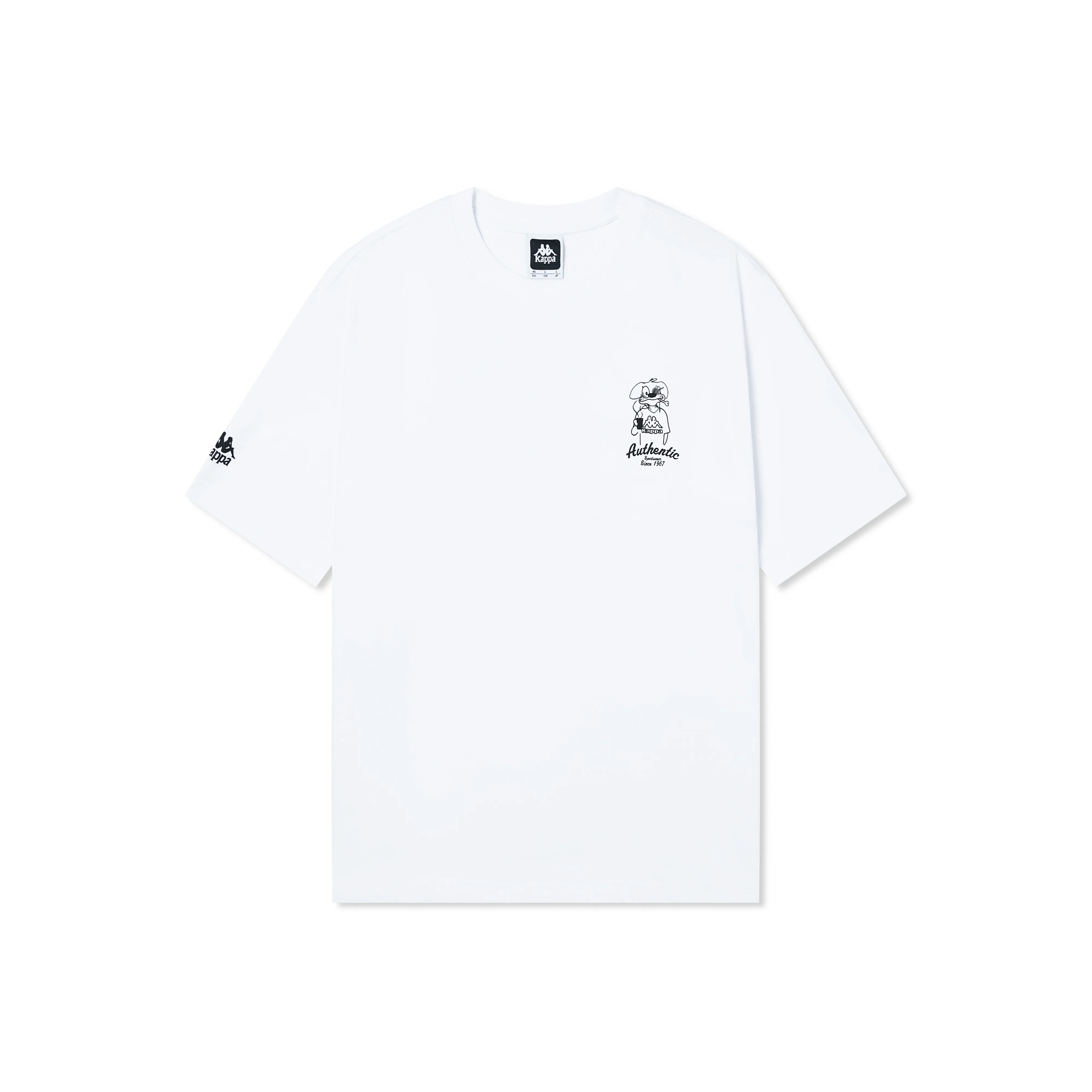 KAPPA Отбеленный 001 Мужские T-рубашки