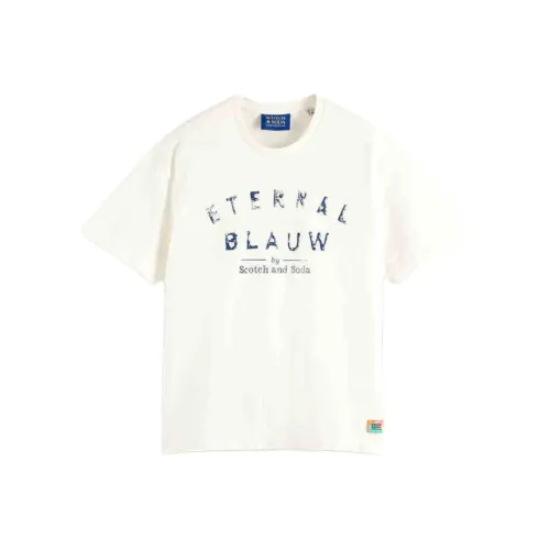 Scotch&Soda Белая Мужская Рубашка