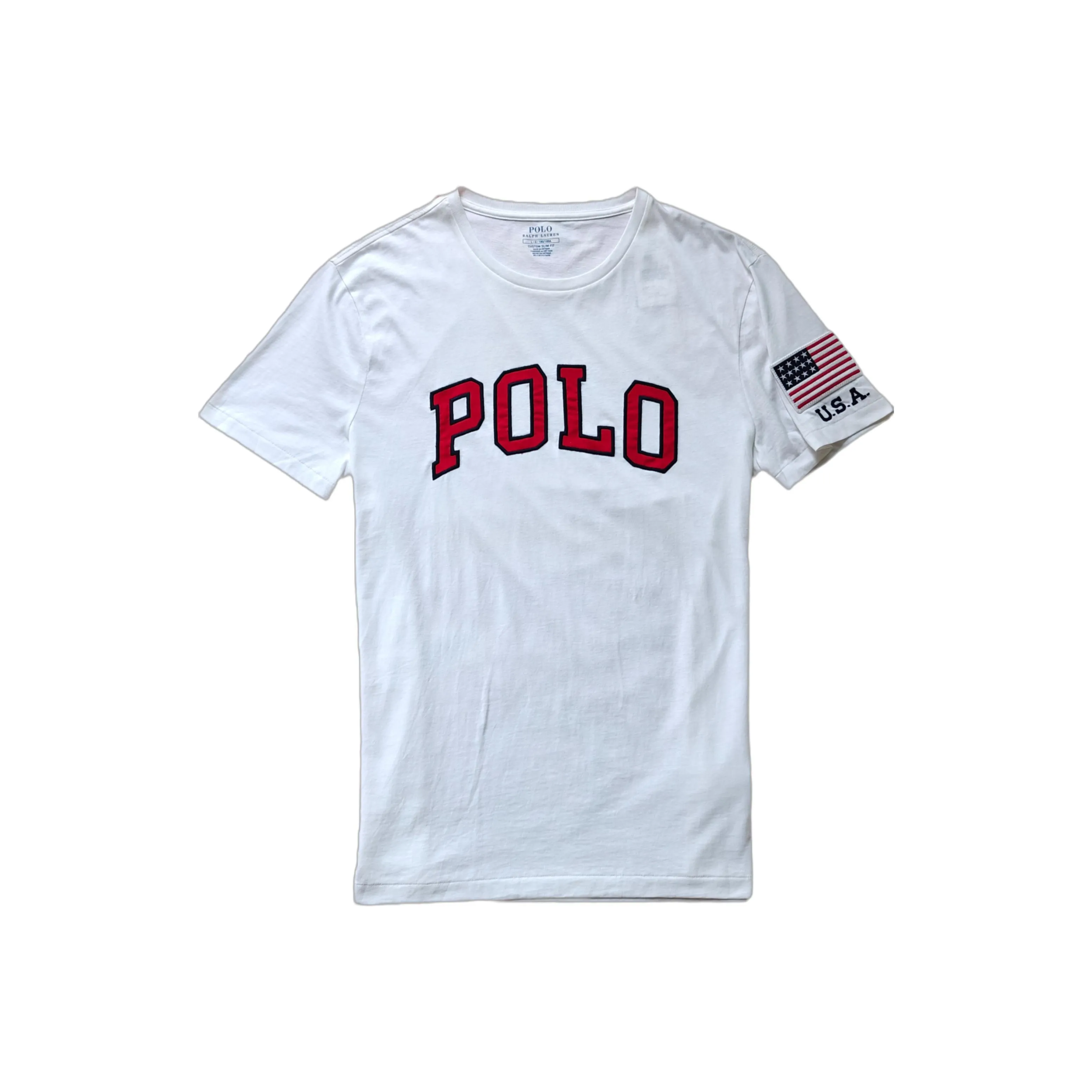 polo Purple Ralph Lauren T giocatore Men's White