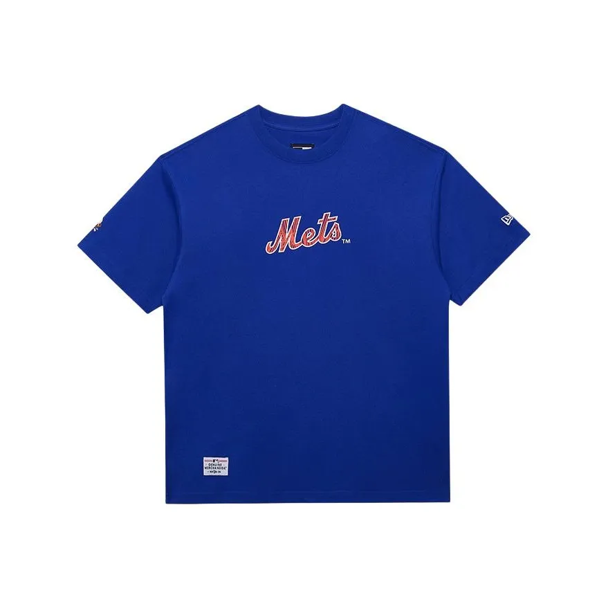 New Era x MLB College Renewal Series SS24 New York Mets T-Shirt Unisex Blue