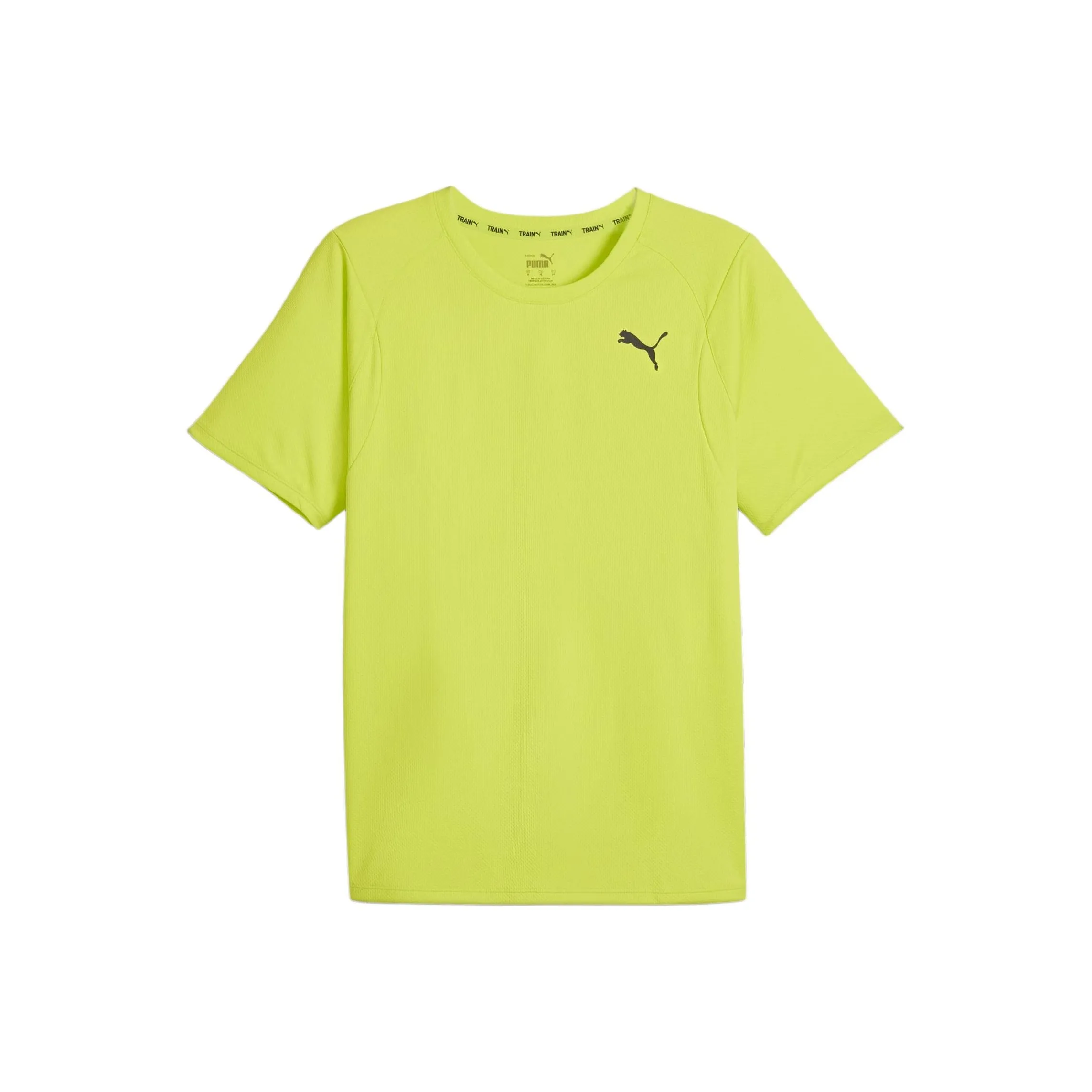 PUMA T Shirts Men's Lime Green