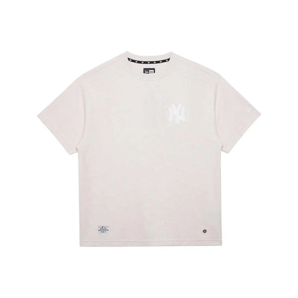 New Era FW24 T Shirt Unisex Milk White