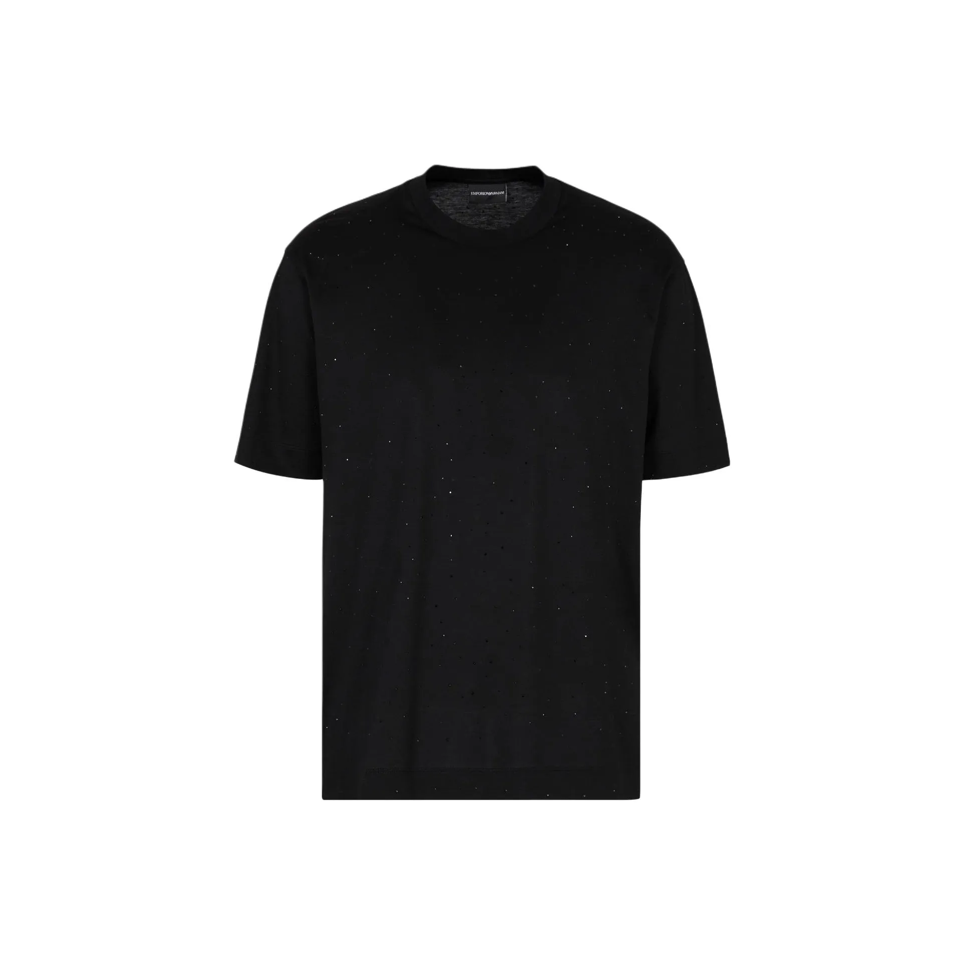 EMPORIO ARMANI FW25 T-Рубашка Мужская Черная