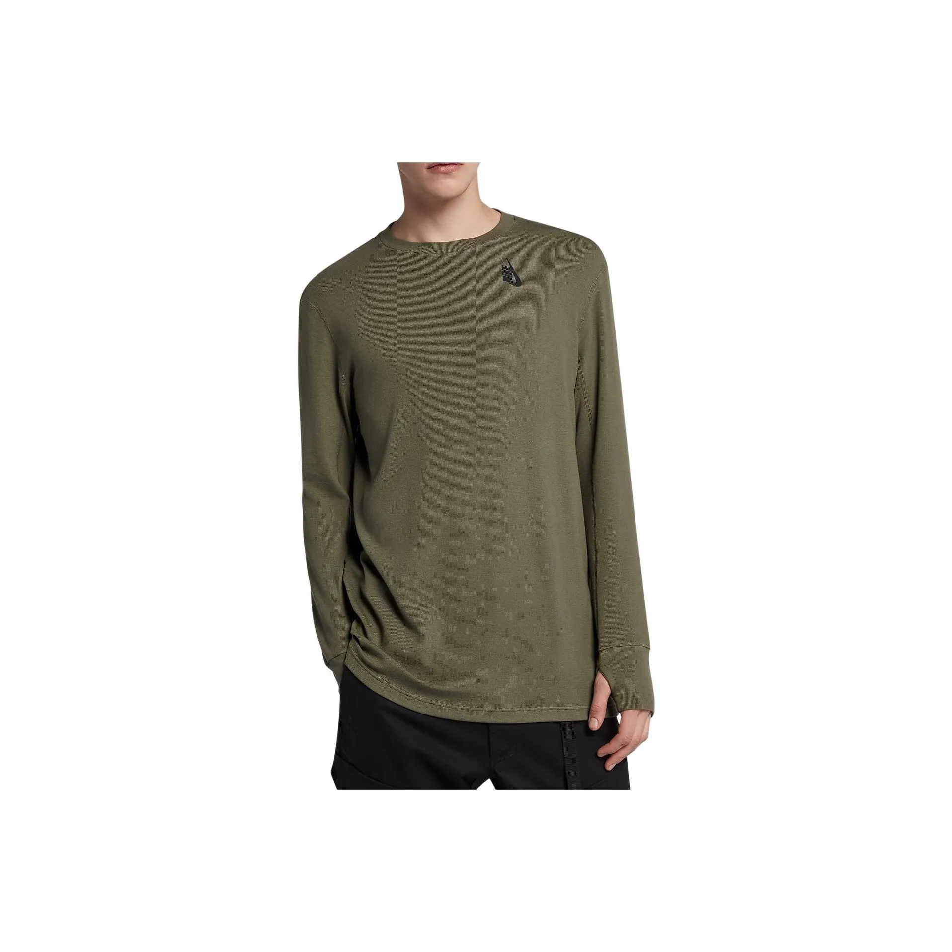 Nike T-Shirt Мужская Средняя Оливково-Зеленая