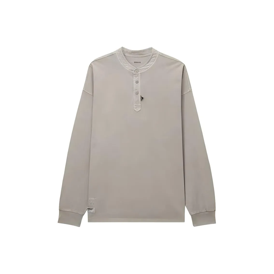 MUSIUM DIV . Henley Long Sleeve Tee