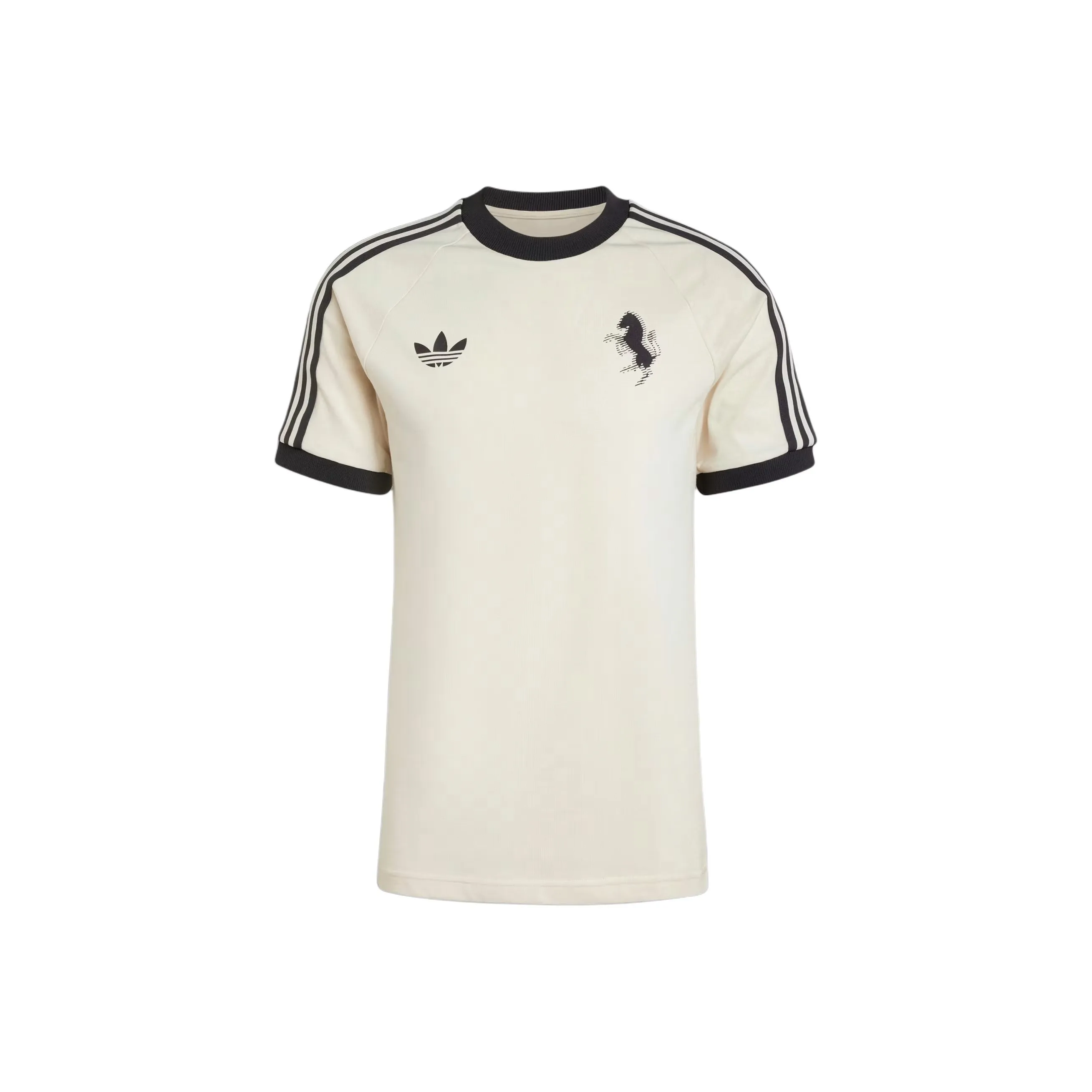 Adidas Originals x Juventus F.C. ADICOLOR CLASSICS 3 Полосы FW24 T Рубашка Мужская Магия Белый Цвет