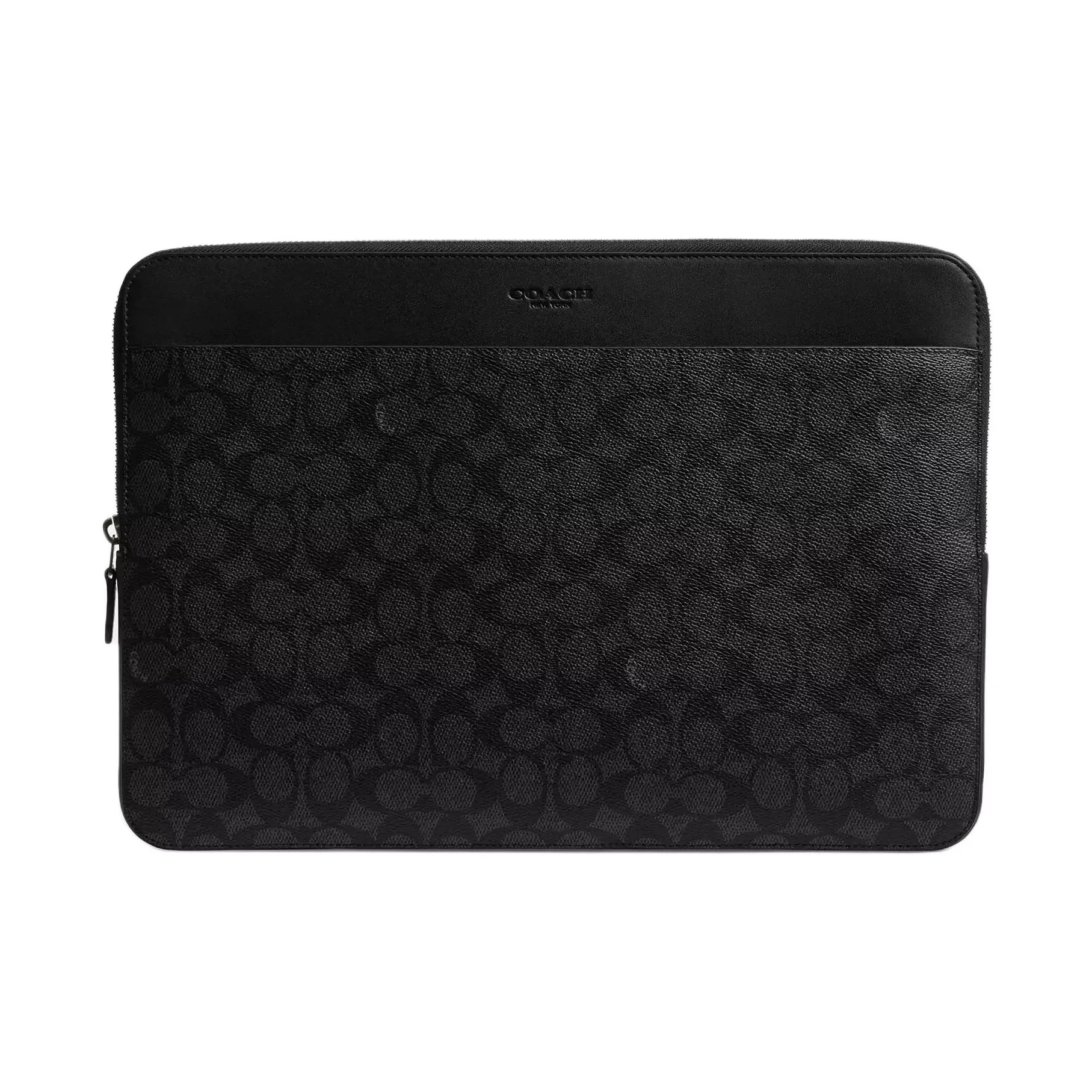 COACH Coated Canvas Laptop Bag Large Men's Black