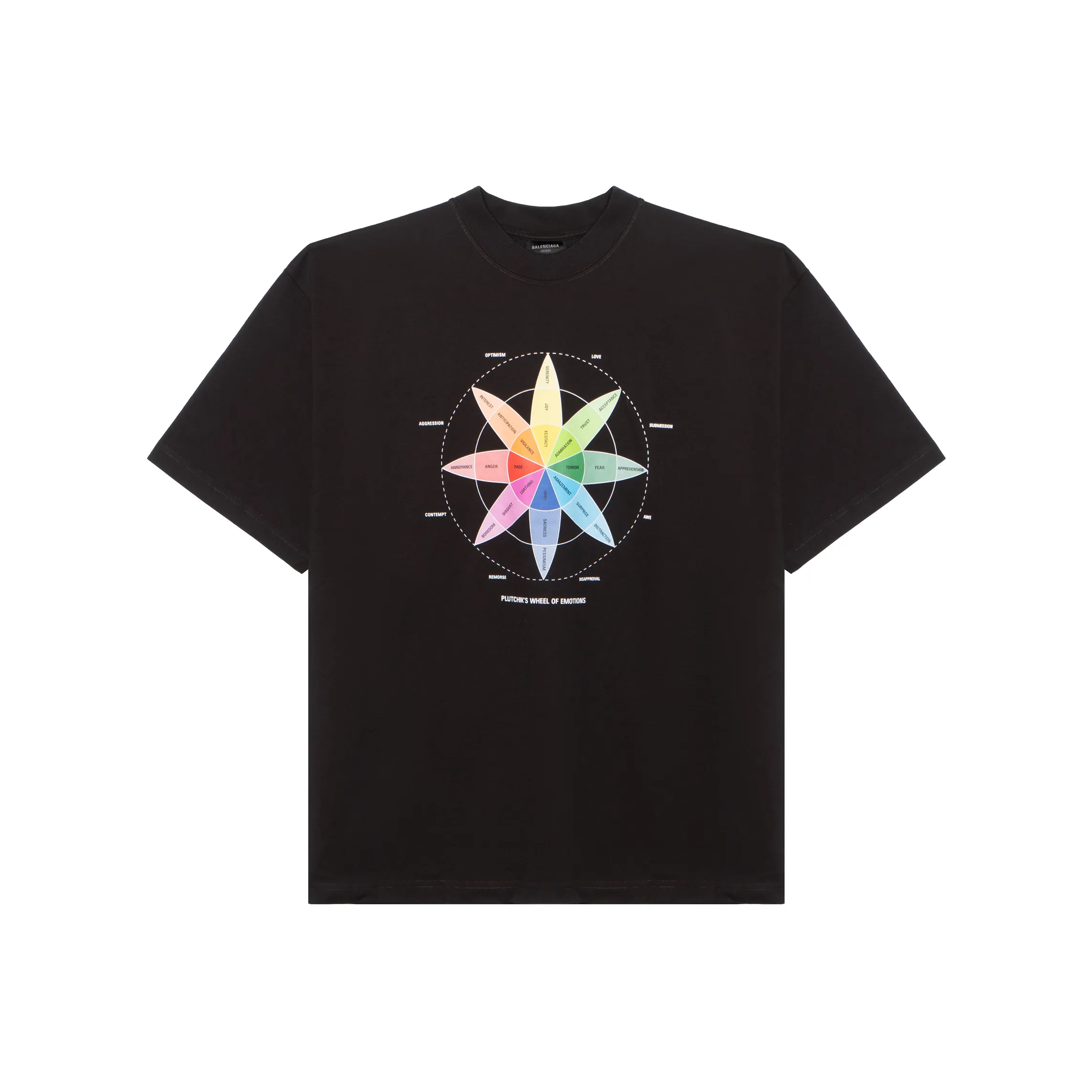 Balenciaga T-Shirt Мужской Коричневый Стандартный