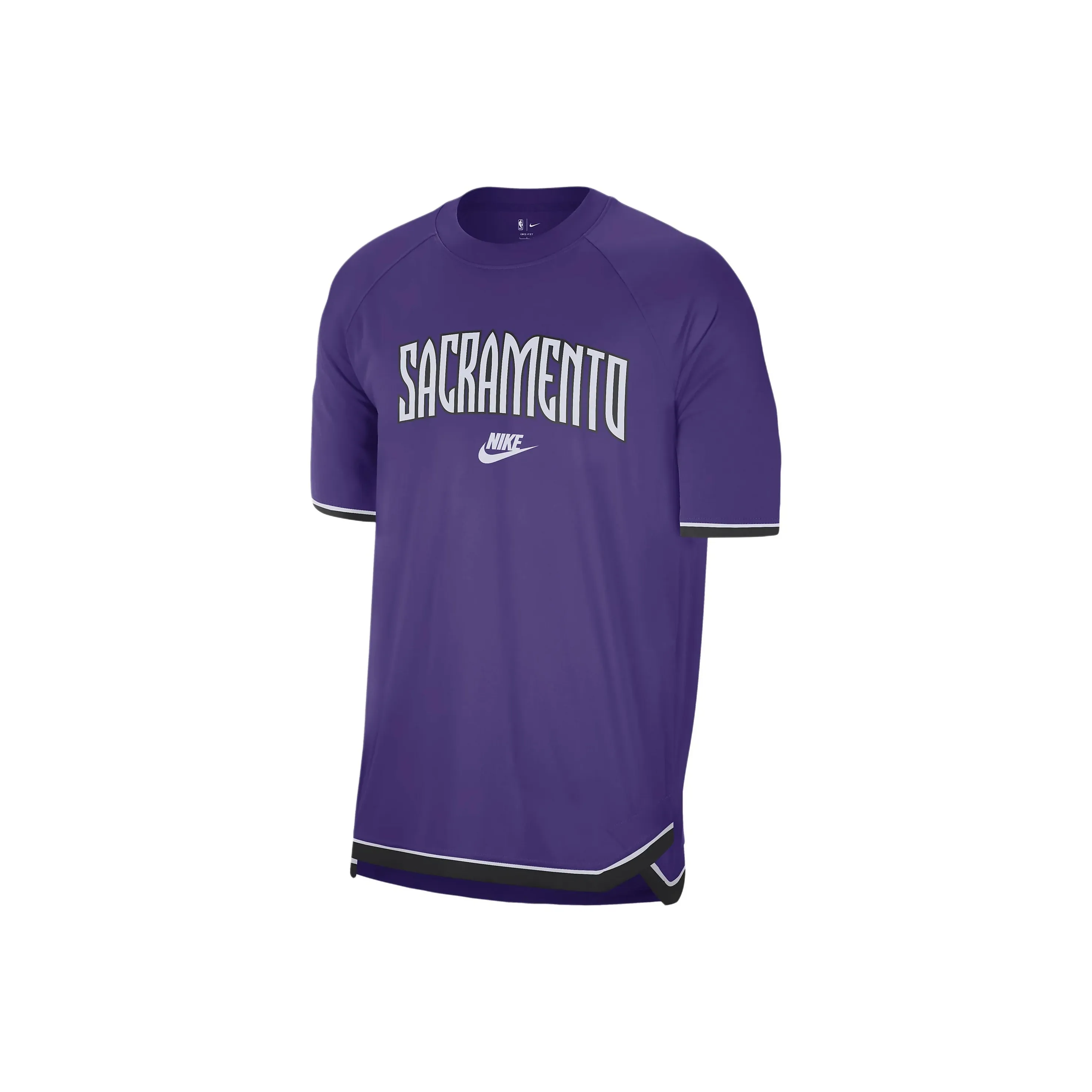 Nike Sacramento Kings Hardwood Classics Men's Nike Dri FIT Nba Short Sleeve Pregame Top