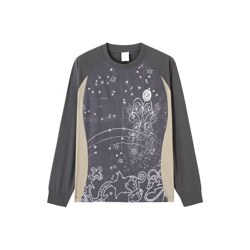 CONP AW24 T-Shirt Unisex Beige Gray Accented