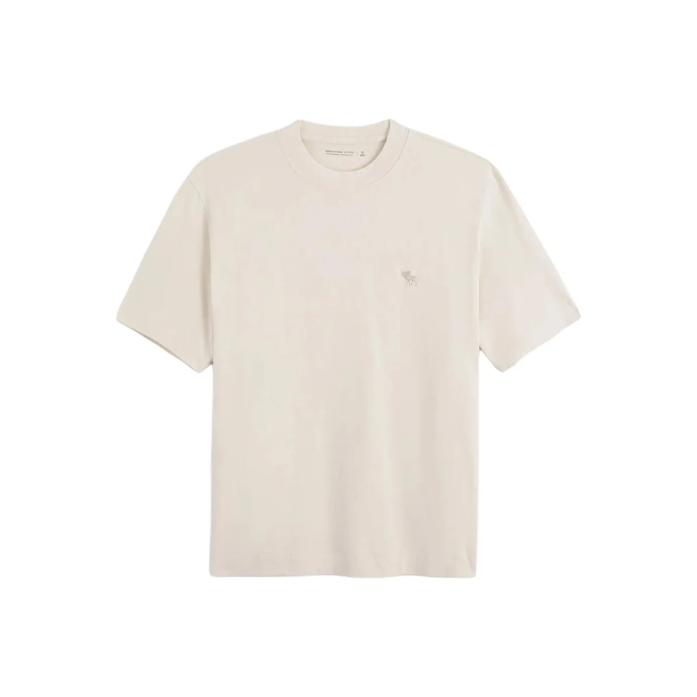 Abercrombie＆Fitch T Shirt Men's Milk Tea