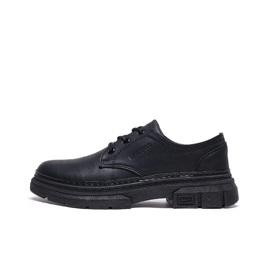 WARRIOR Work Boots Men's Low Top Black/Brown