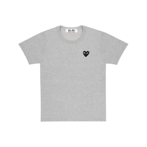 CDG Play Топ Серый Унисекс T Рубашки