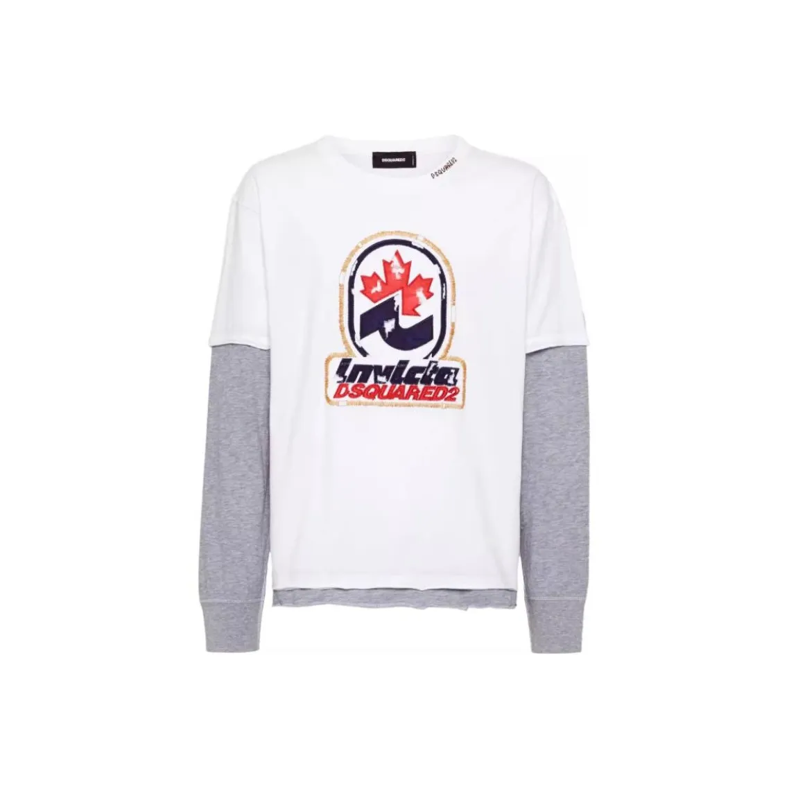 Dsquared2 Destroyed Invicta Long Sleeved T Shirt