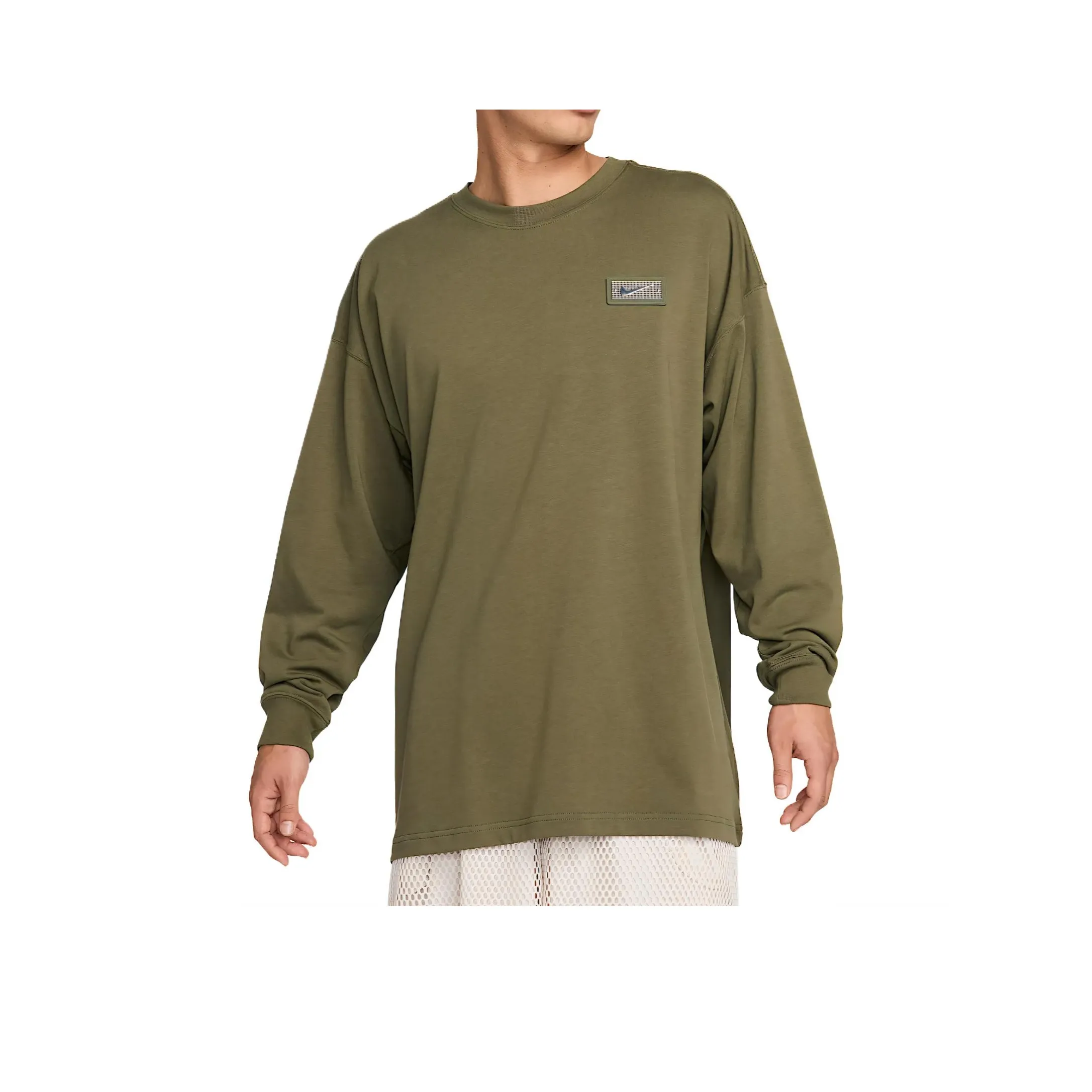 Nike T Shirts Men Olive