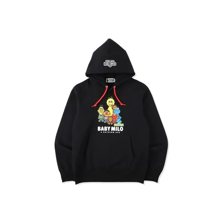 Bape X Sesame Street Pullover Hoodie