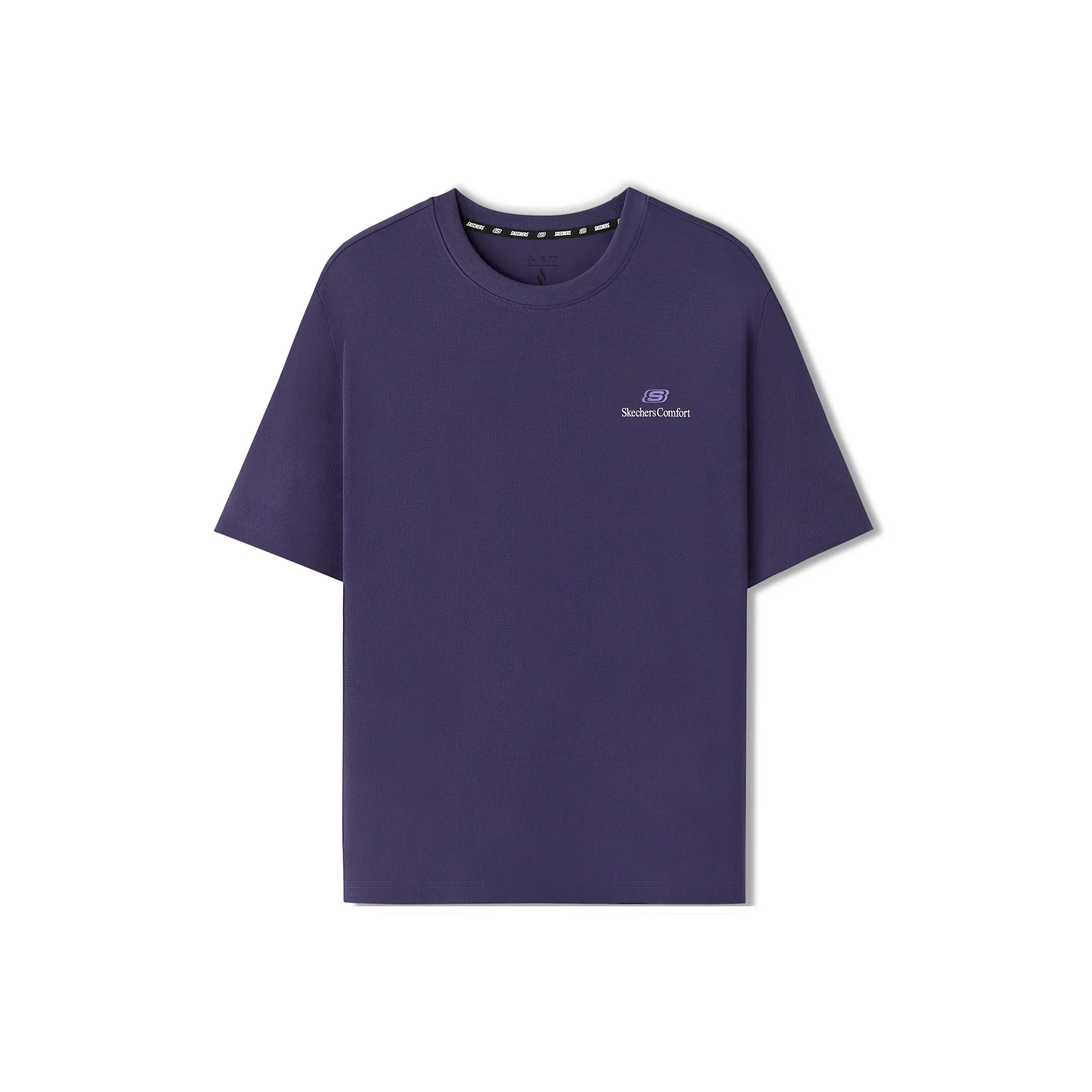 Skechers T-Shirt Унисекс Готический фиолетовый