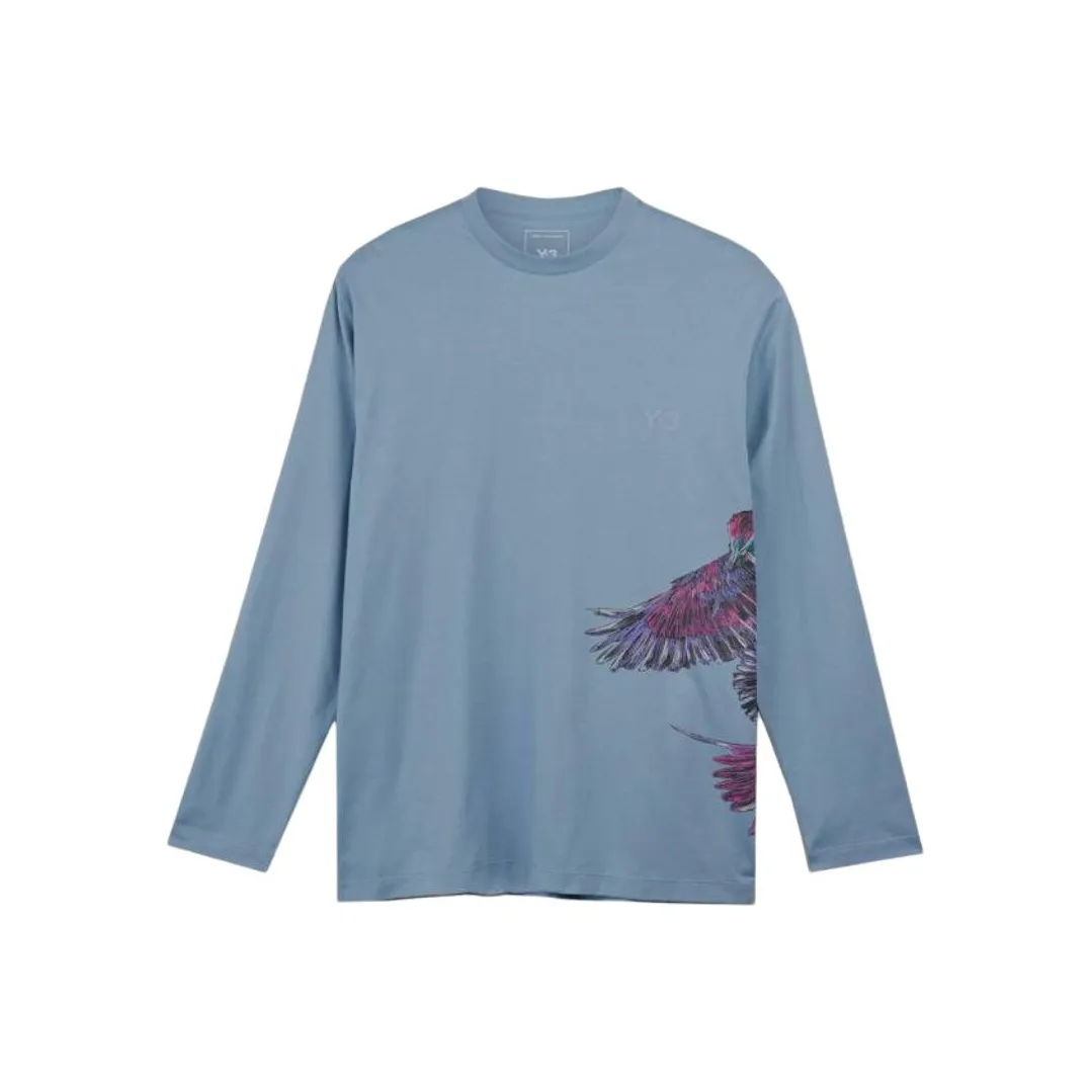 Y 3 Bird print Long sleeve Top