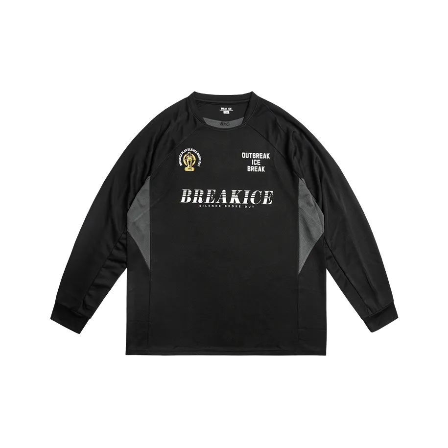 BKCXZICE Icebreaker Running Fitness Basketball Jerseys Racing Suit T Shirt Men's