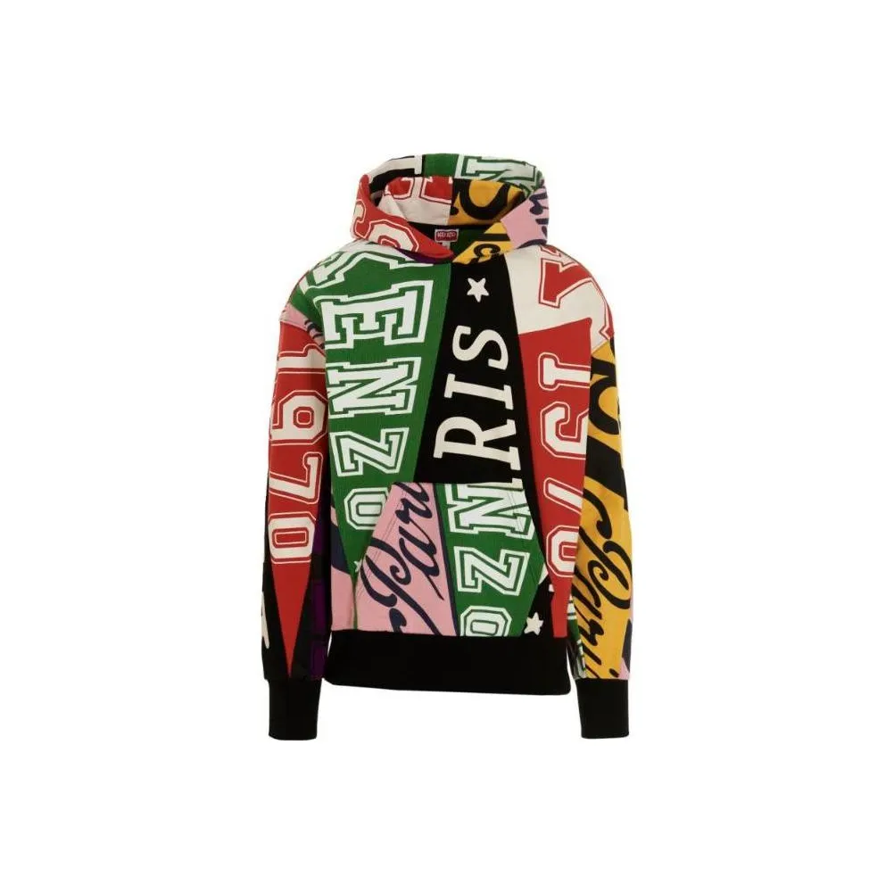 KENZO Flag Long Sleeved Hoodie